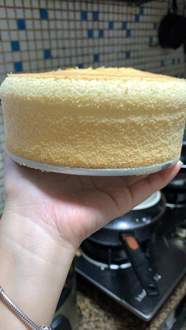6寸戚风蛋糕零失败版