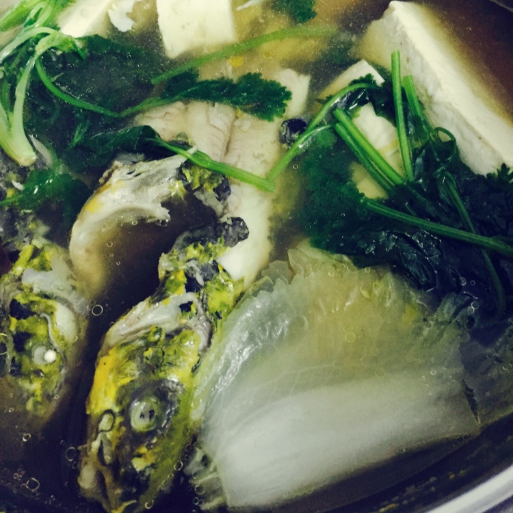 黄骨鱼焖豆腐
