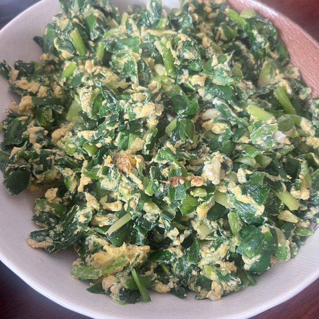 韭菜炒鸡蛋