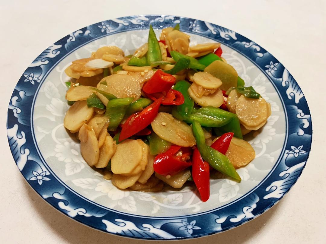 不长肉还能减肥的山药小炒的做法