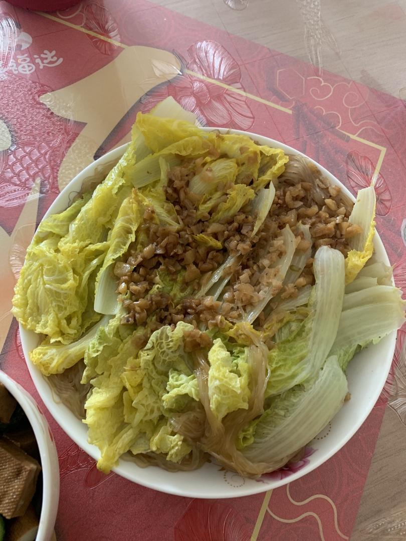 蒜蓉粉丝娃娃菜