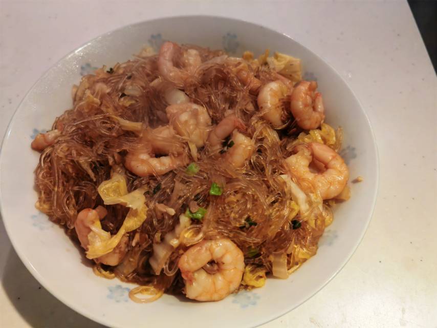 粉丝虾仁煲