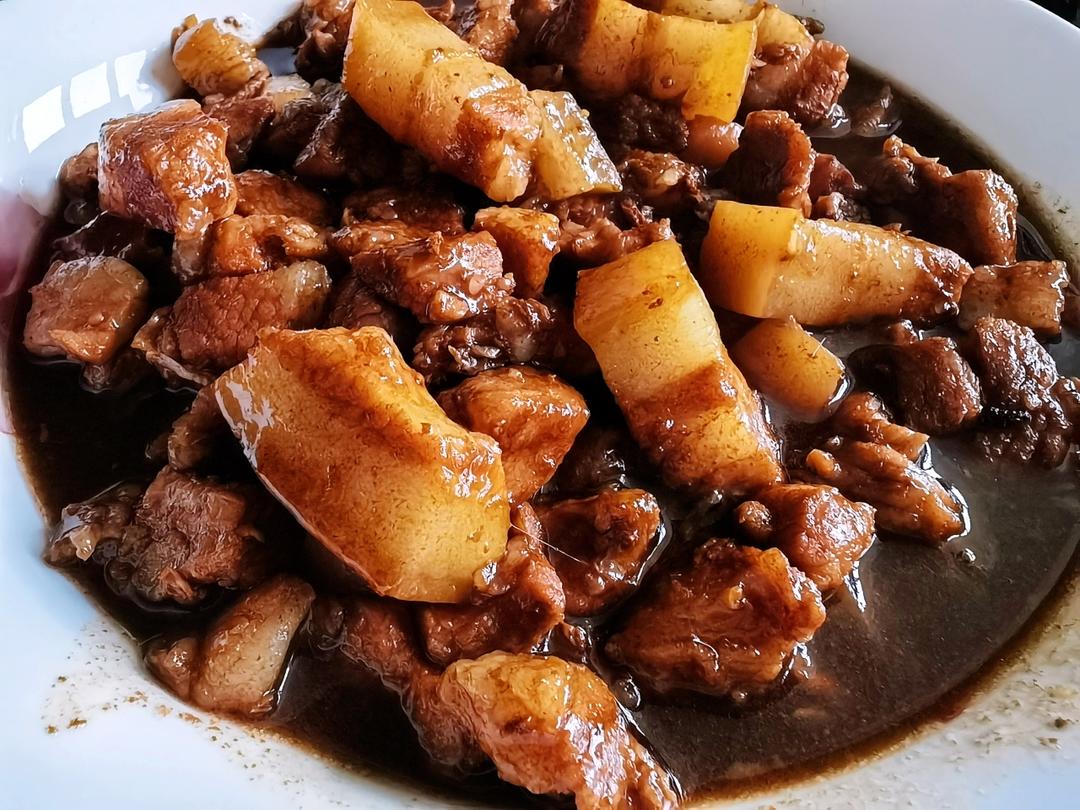 不焯水不放油的家常红烧肉