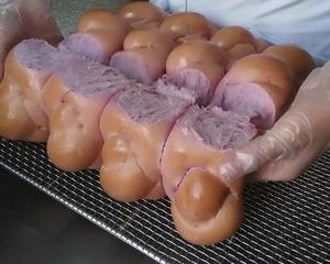 紫薯椰蓉老面包的做法 步骤29