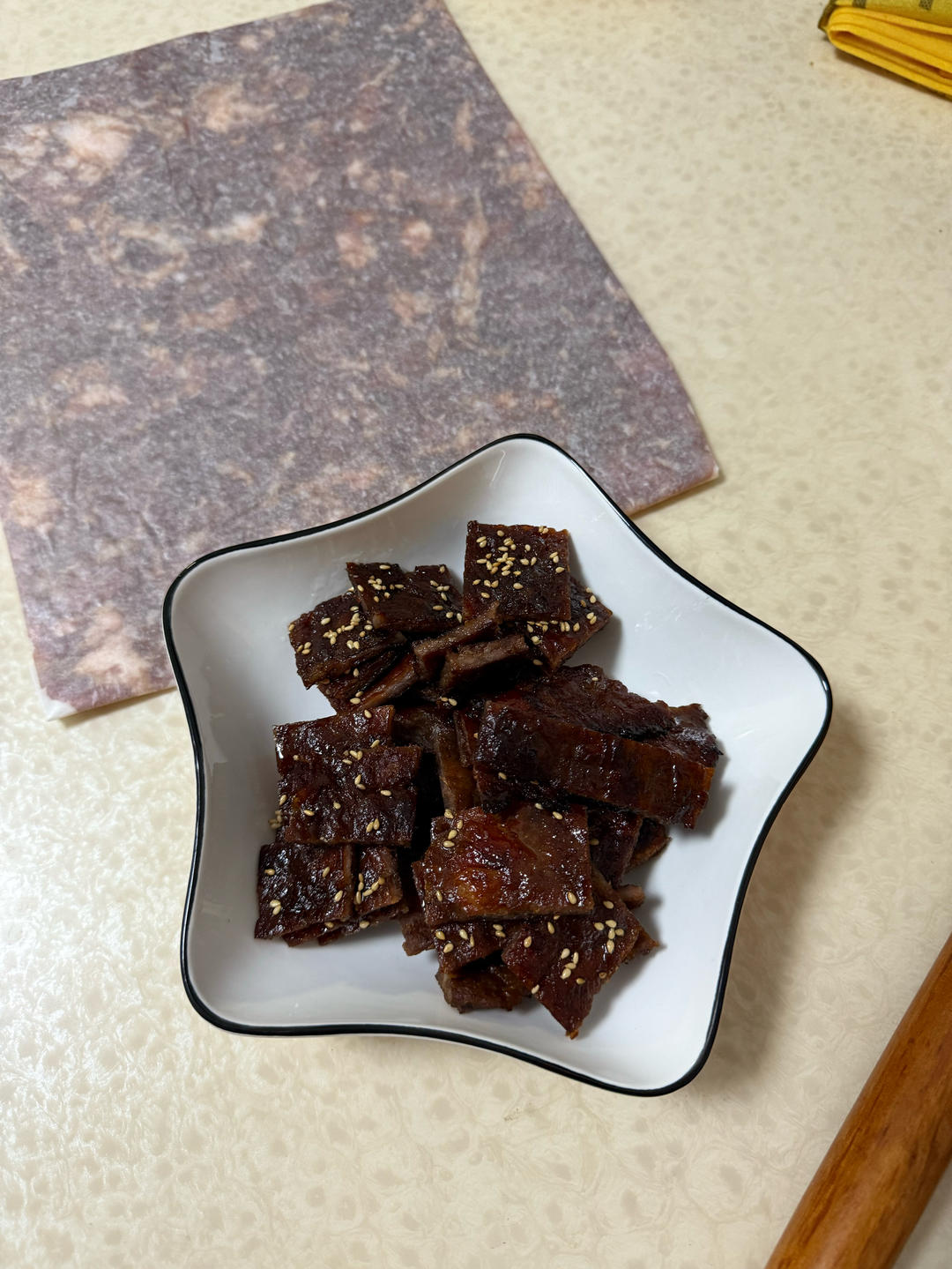 美珍香蜜汁猪肉脯(接近原味的几个秘诀)