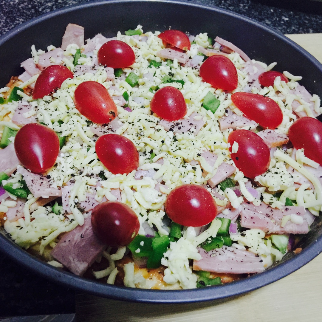 黑椒鸡肉比萨（君之配方）