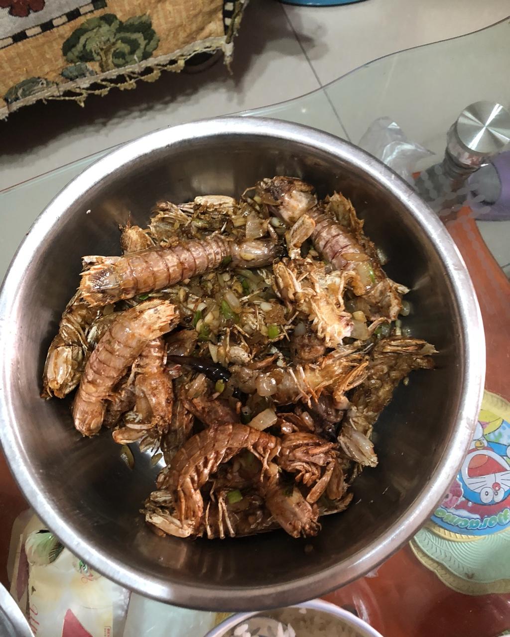 椒盐皮皮虾