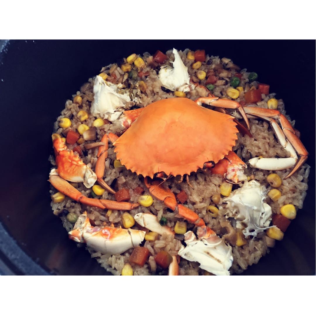 青蟹糯米饭