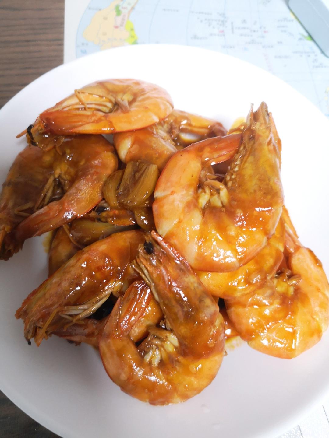 油焖大虾