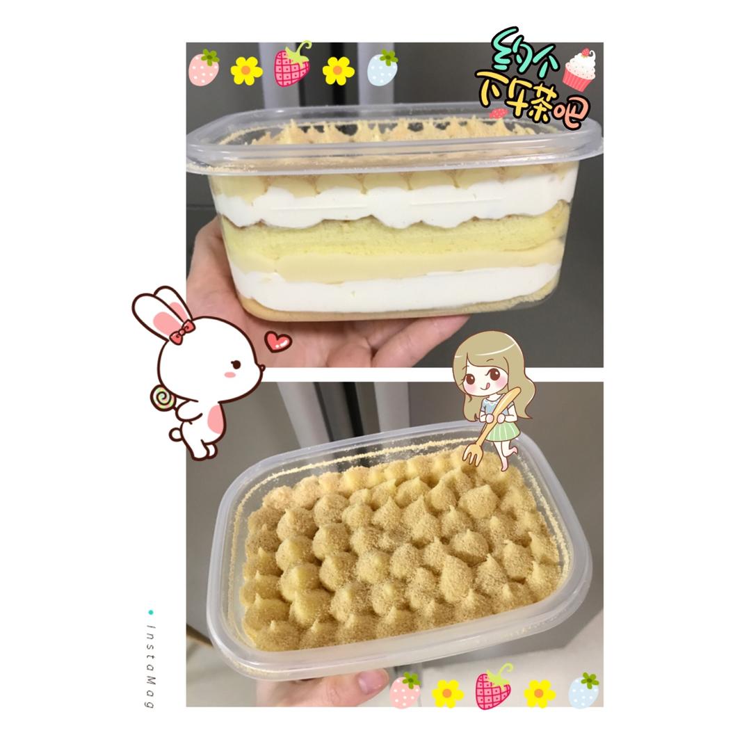 日式豆乳盒子蛋糕