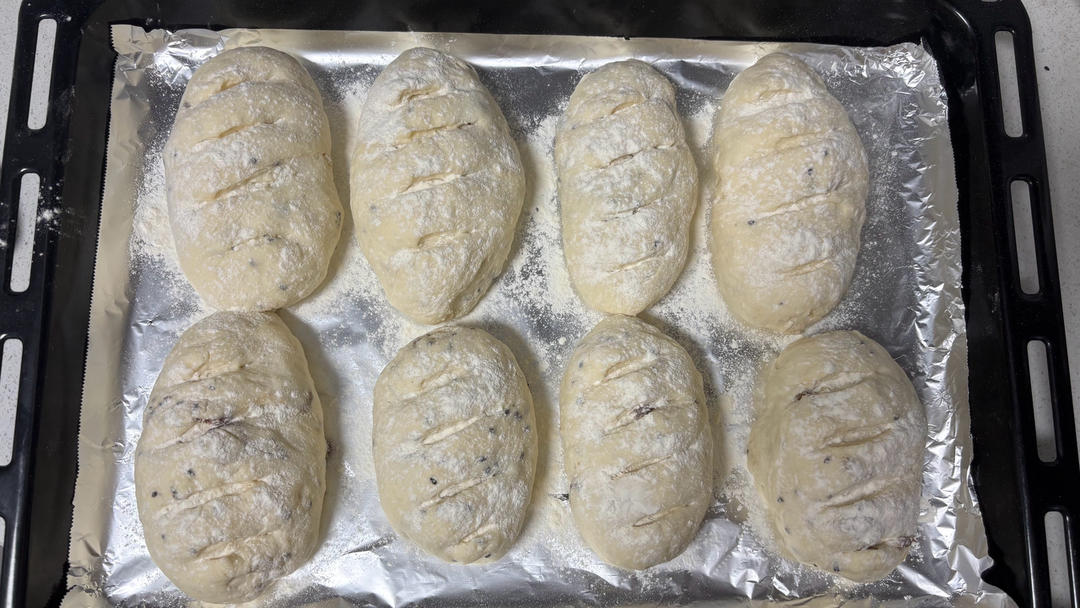 核桃蔓越莓软欧包