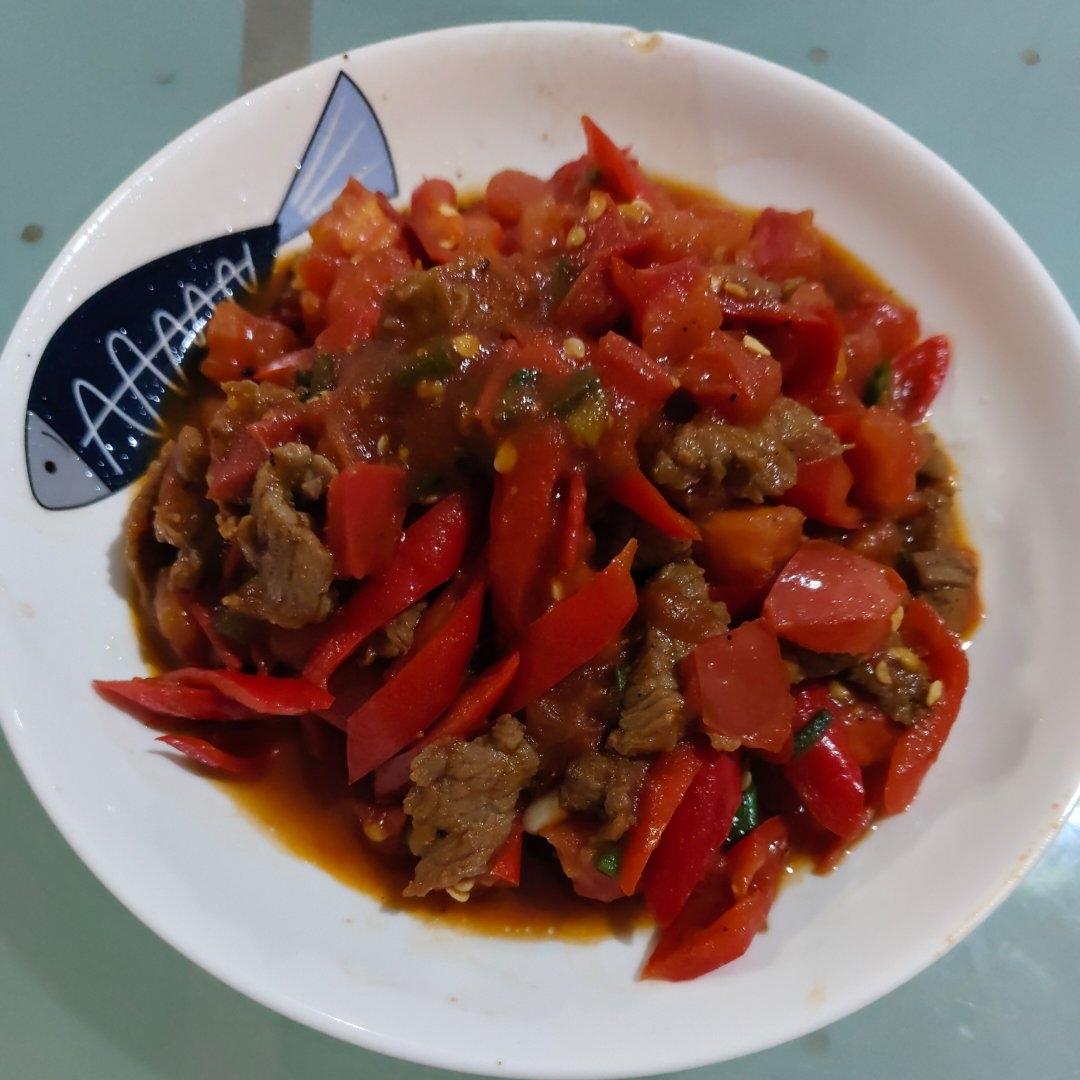 再挑食的孩子都喜欢吃的番茄炒牛肉