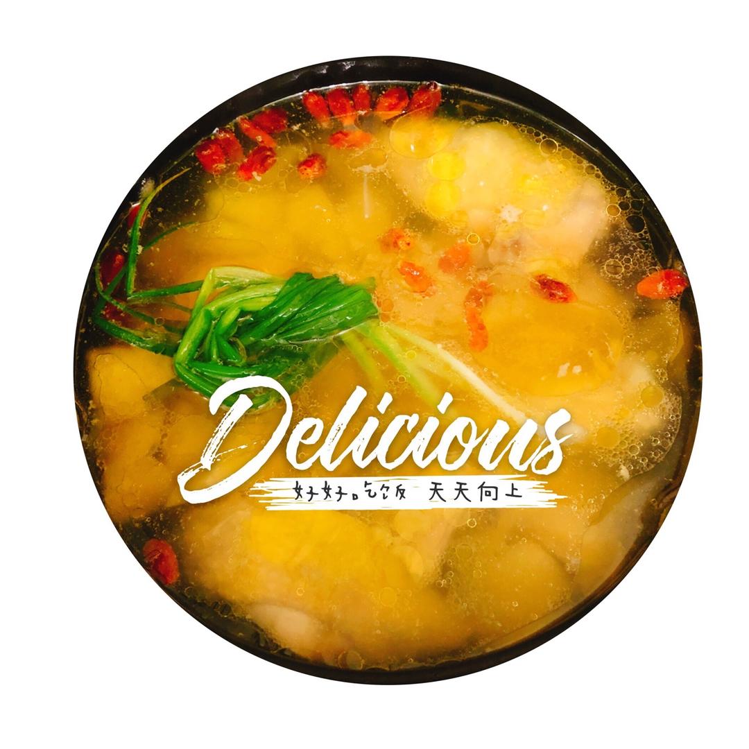 香菇春笋煲鸡汤