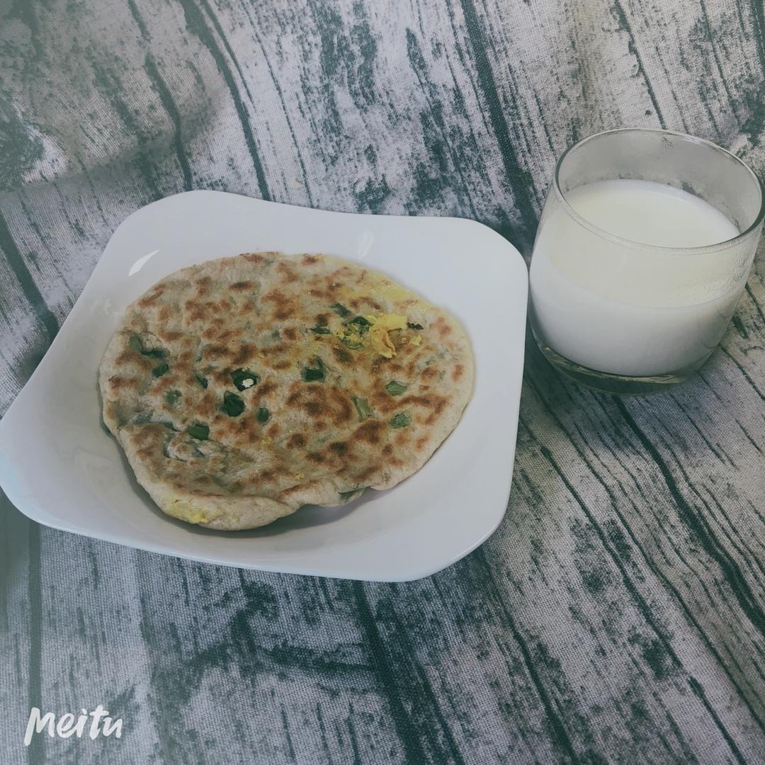 减脂餐之荠菜鸡蛋饼