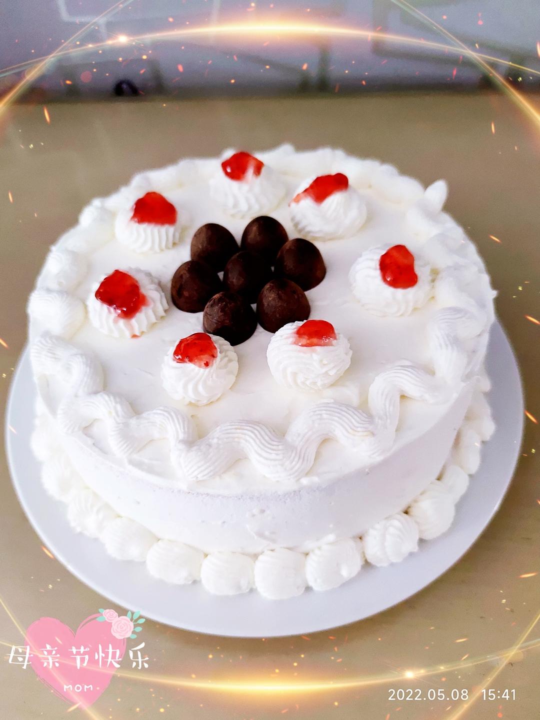 六寸戚风蛋糕(掌握这几点，做戚风就跟煮米饭一样简单)