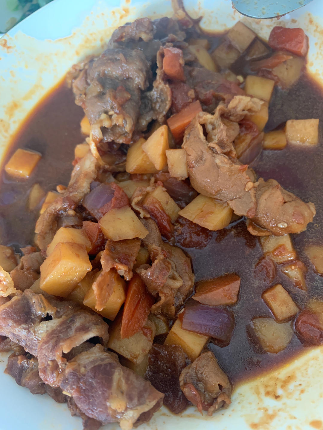 土豆肥牛