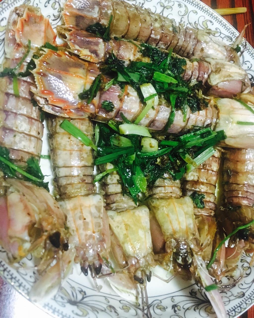 椒盐皮皮虾