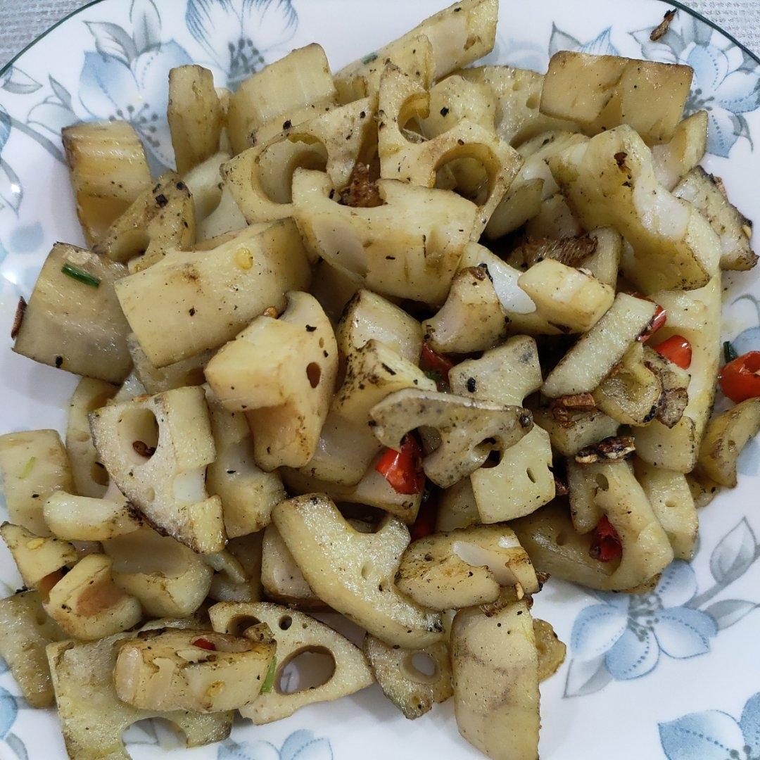 清炒藕丁