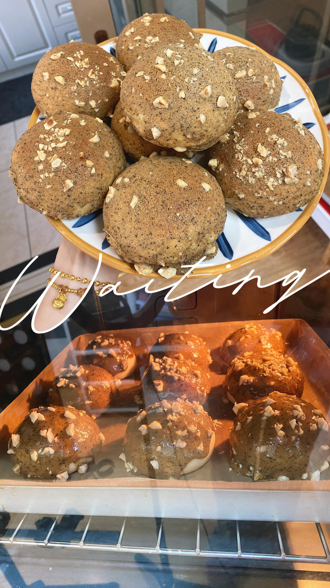 咖啡控☕️的福音｜帕帕罗蒂咖啡坚果🌰面包的做法