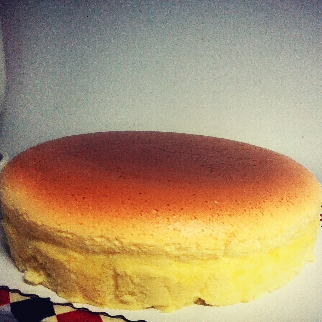 轻乳酪芝士蛋糕6寸#皮黑森林#