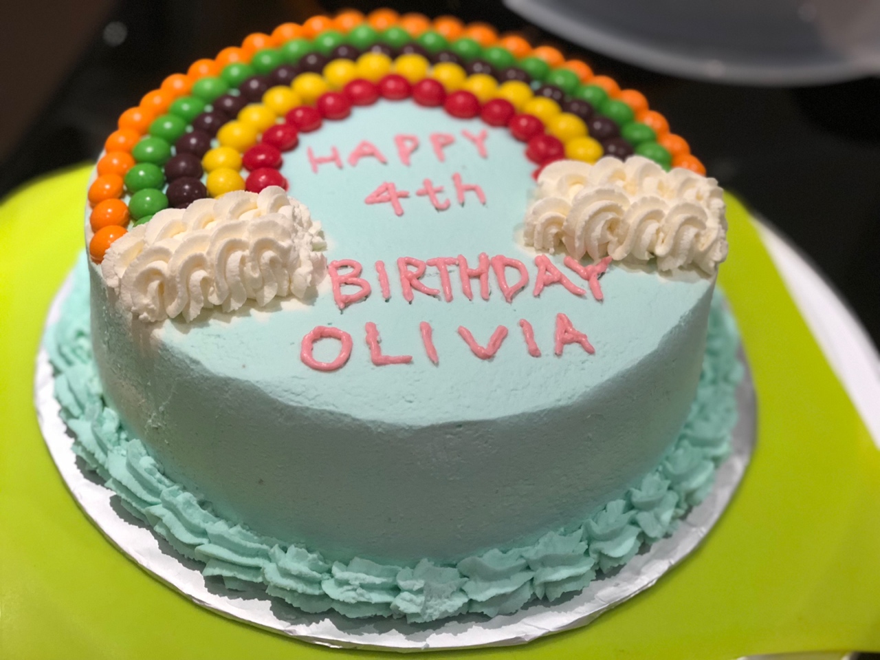 彩虹蛋糕