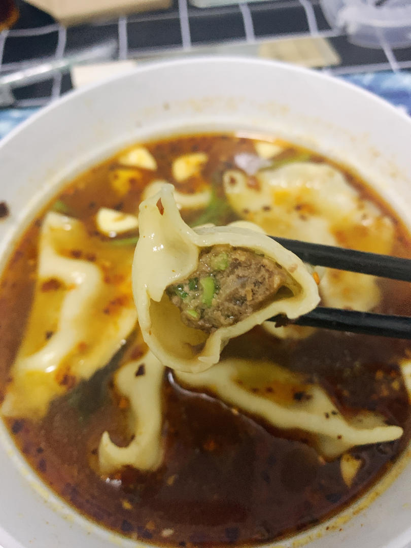 巨好吃酸爽的酸汤水饺