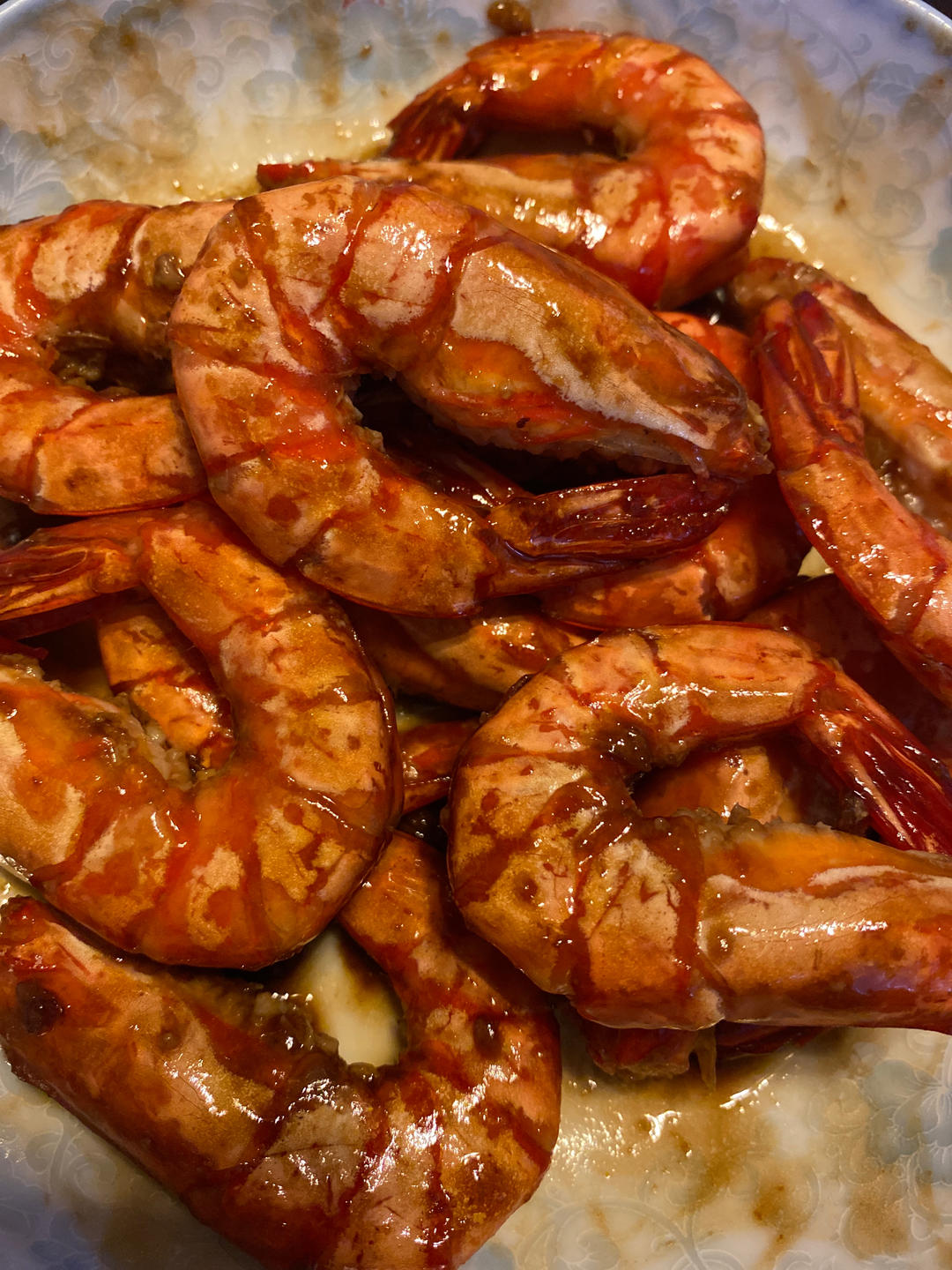 油焖大虾（黑虎虾）