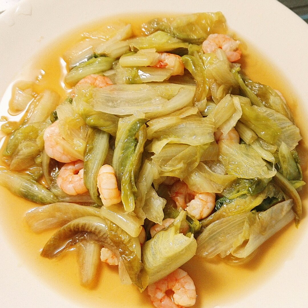 虾仁白菜