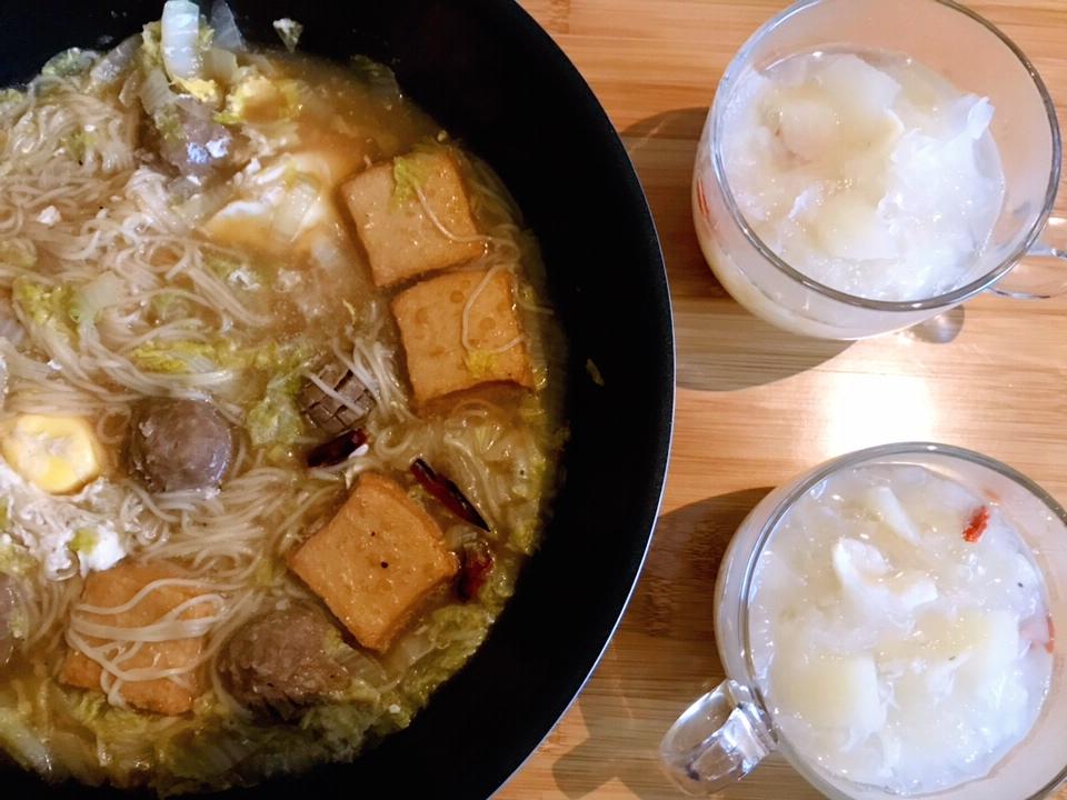 娃娃菜炝锅面