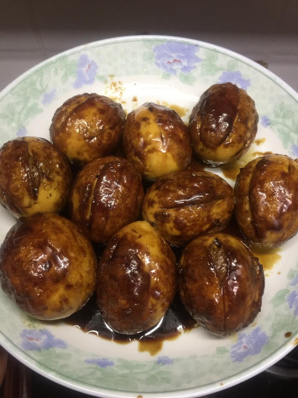 虎皮蛋（爱吃卤鸡蛋的不容不过～）