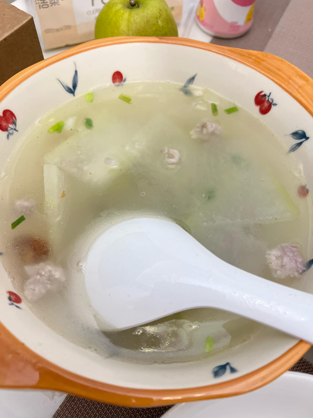 咻～超快手清甜解暑冬瓜瘦肉汤！