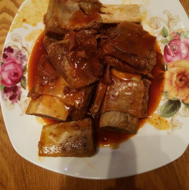 懒人版韩式炖牛排骨的做法