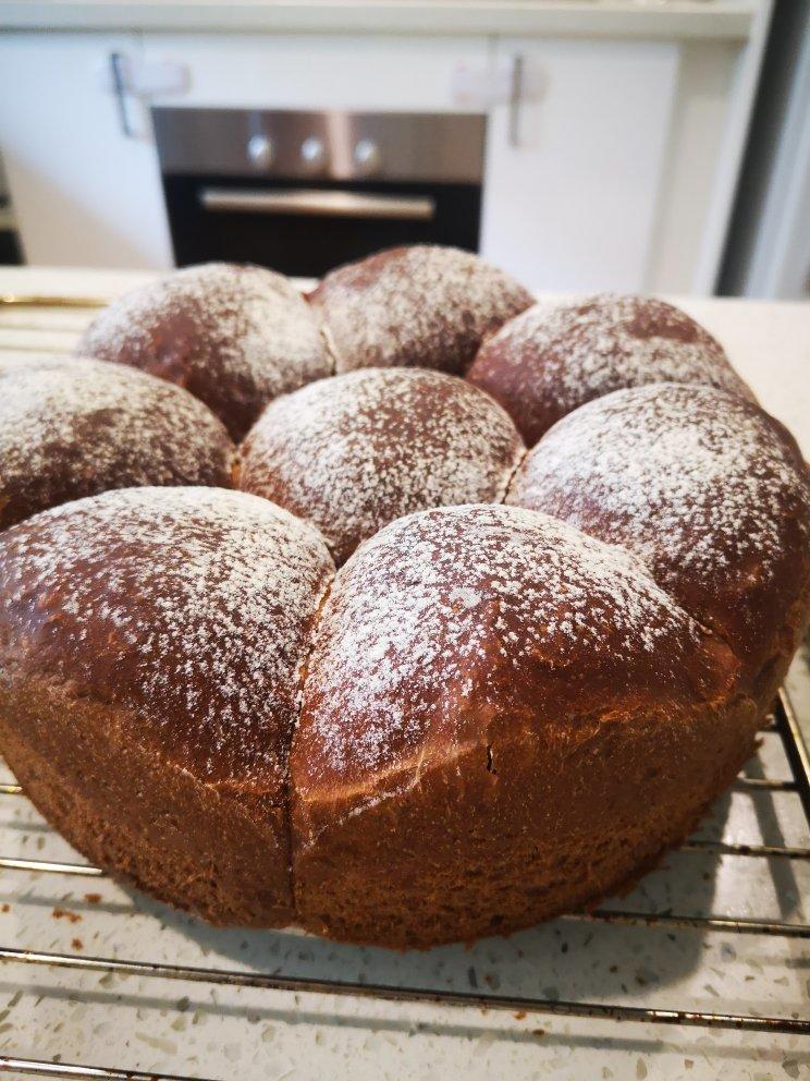 双味巧克力面包