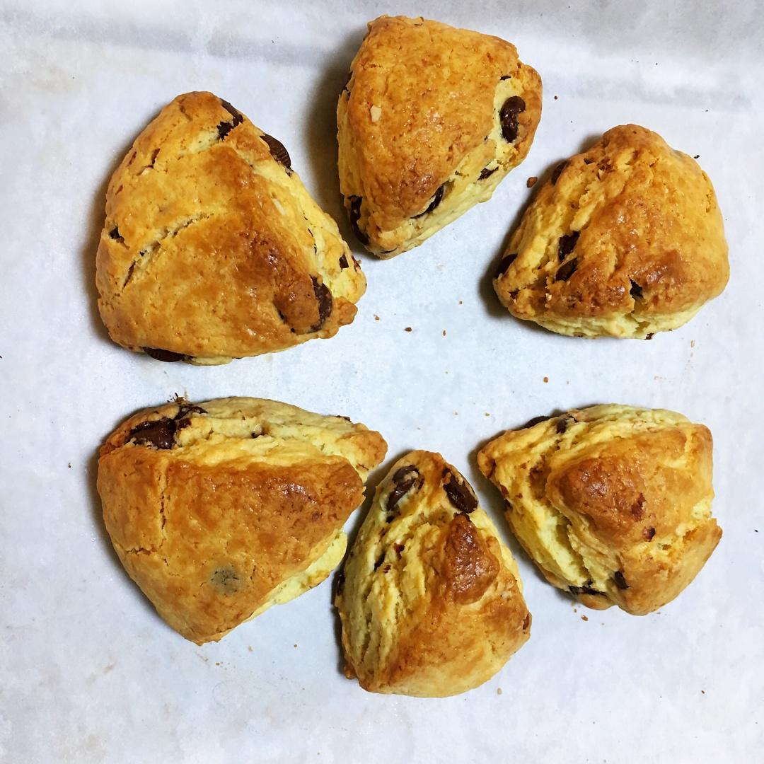 完胜星巴克的超美味酥脆司康 super easy crunched scone