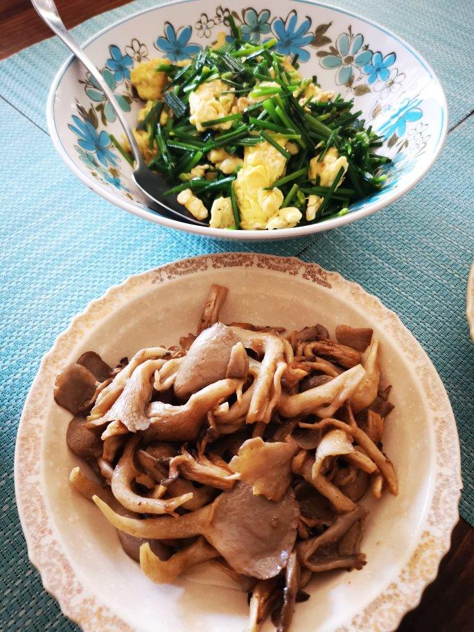 孜然鲜蘑