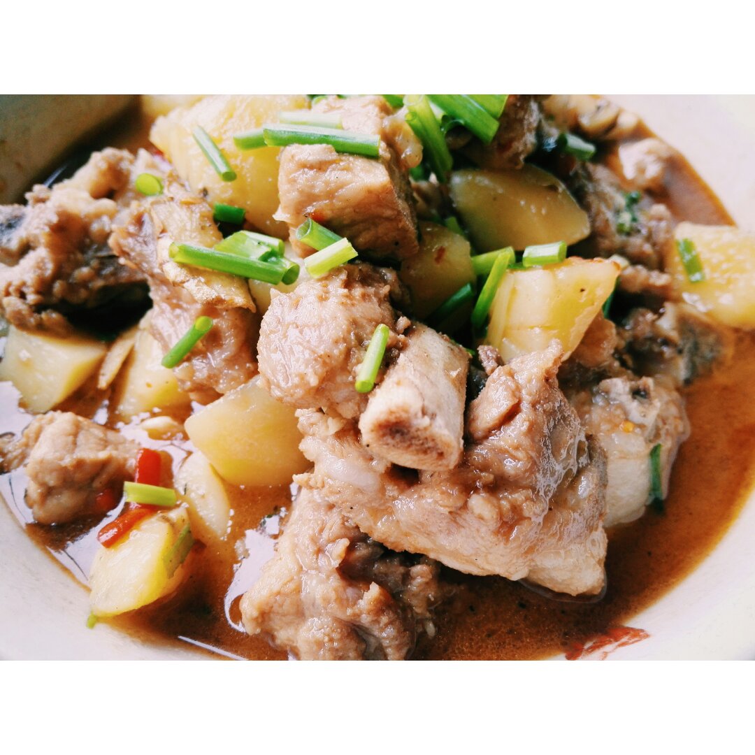 红烧土豆排骨&肉