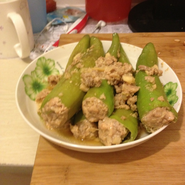 青椒酿肉