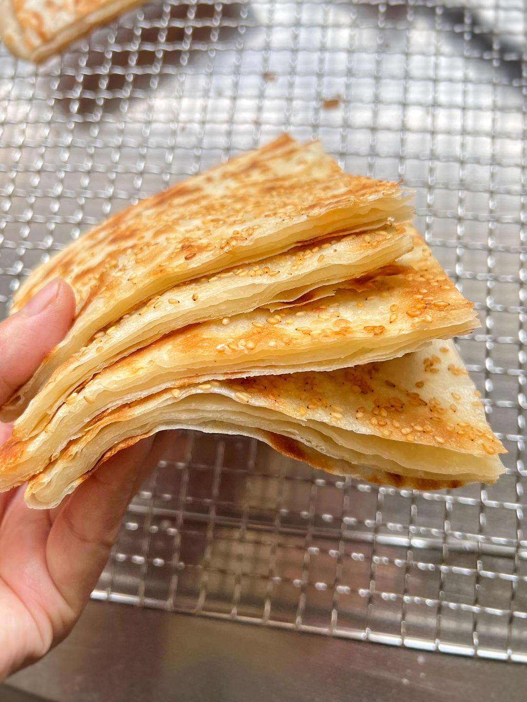 香酥油饼、千层饼