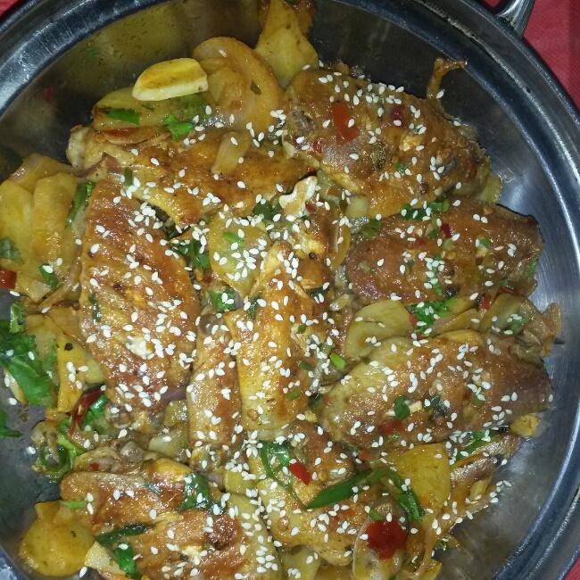 麻辣香锅鸡翅