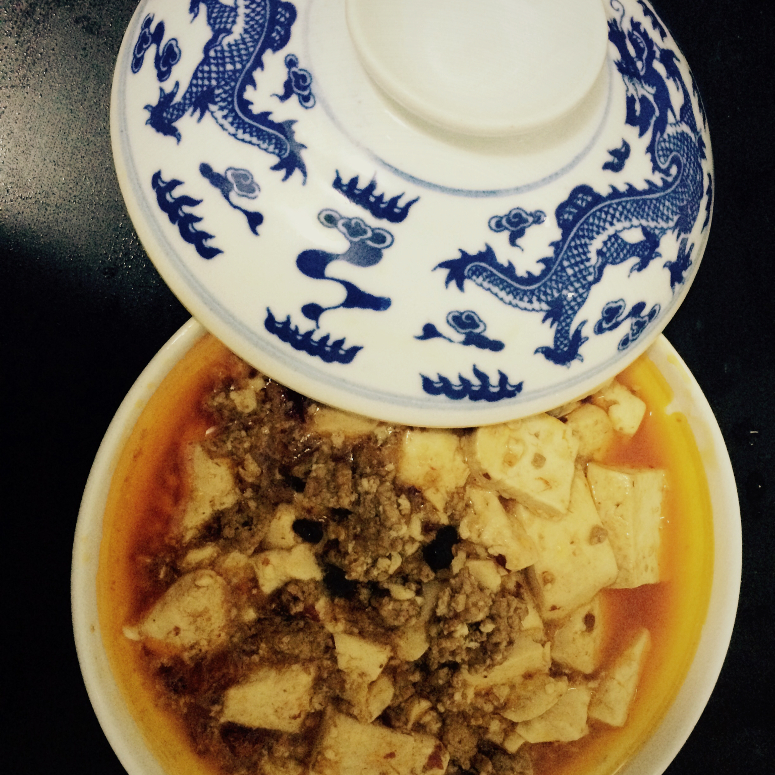 家常红烧肉末豆腐