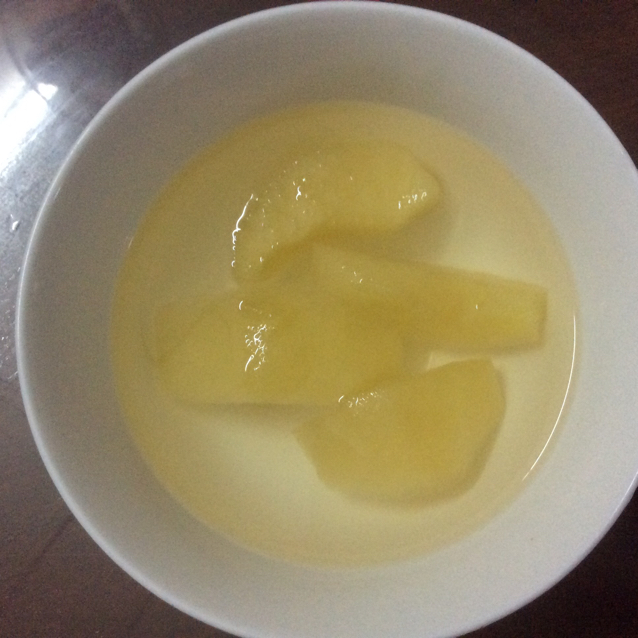 冰糖苹果糖水