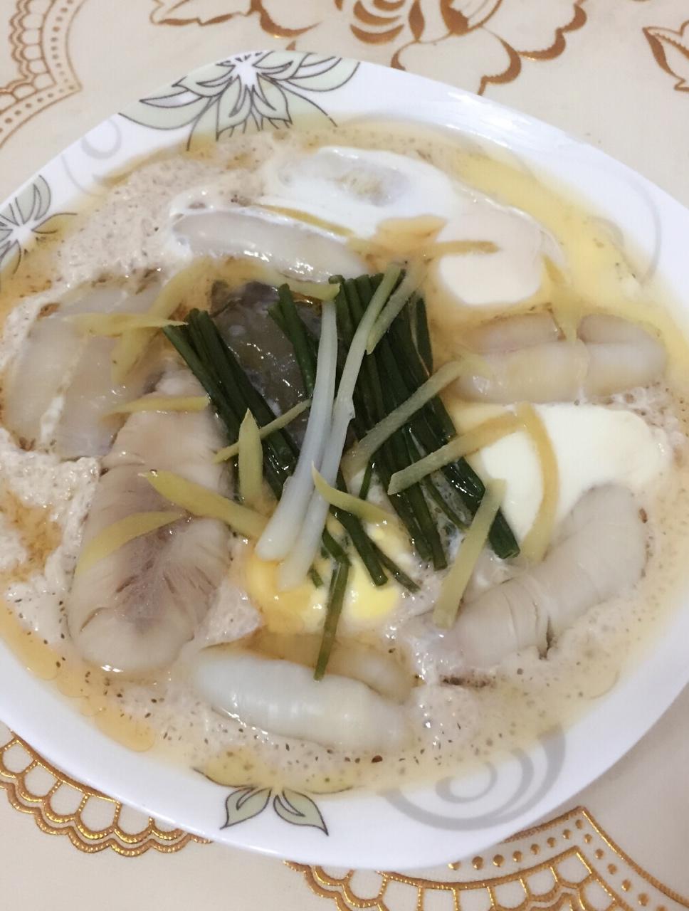 墨鱼蛋蒸蛋
