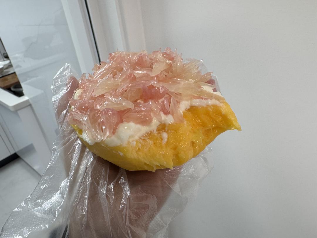 高颜值爆款甜品！复刻超火固体杨枝甘露~