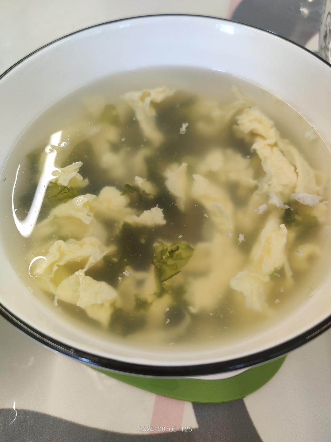 最鲜美好喝的「紫菜蛋花汤」