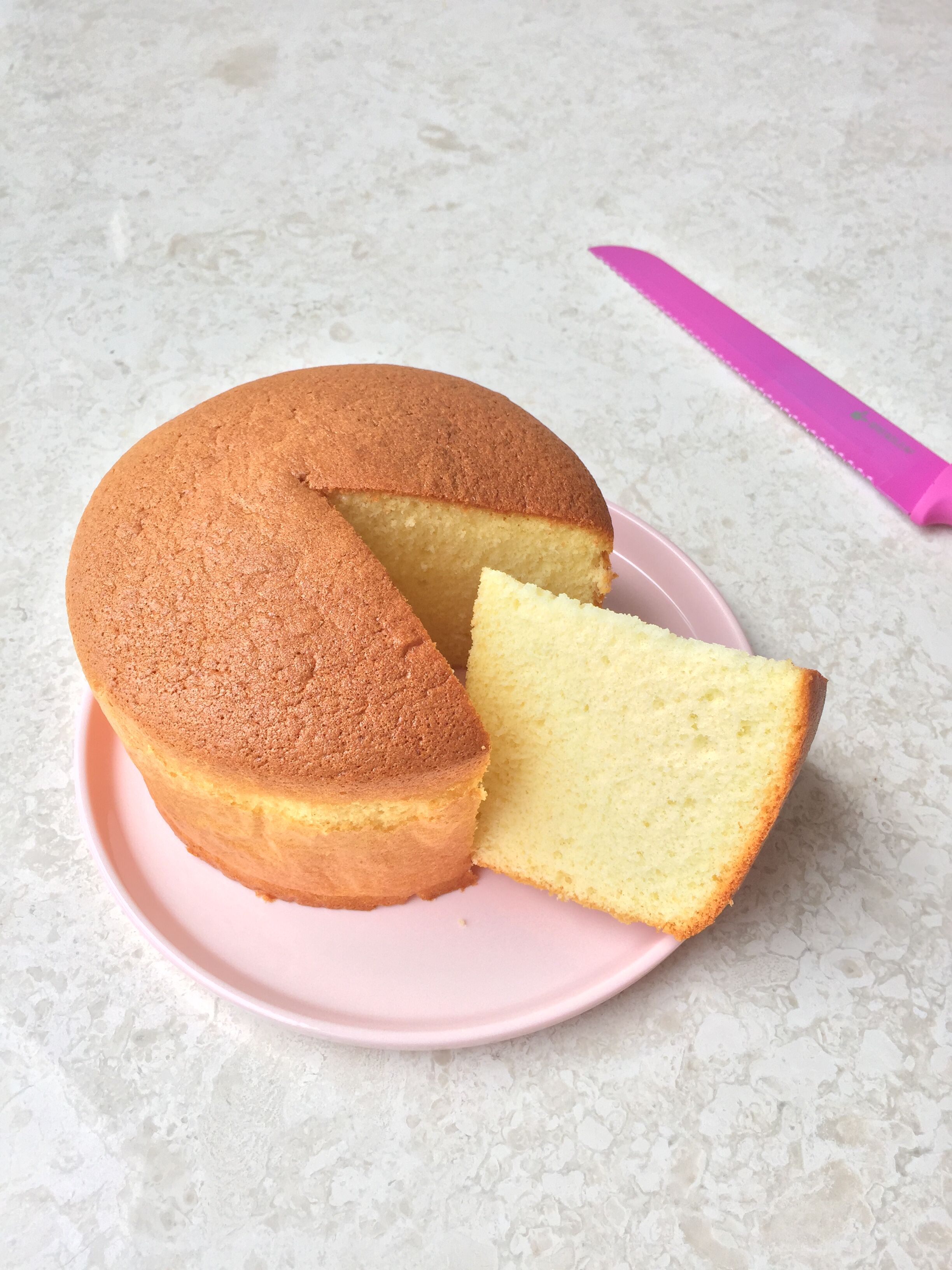 做蛋糕的小面包做的海绵蛋糕