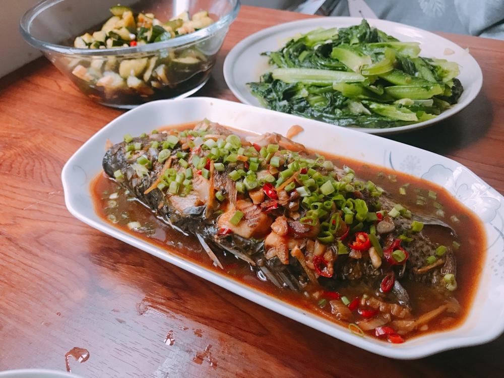 家常红烧鱼