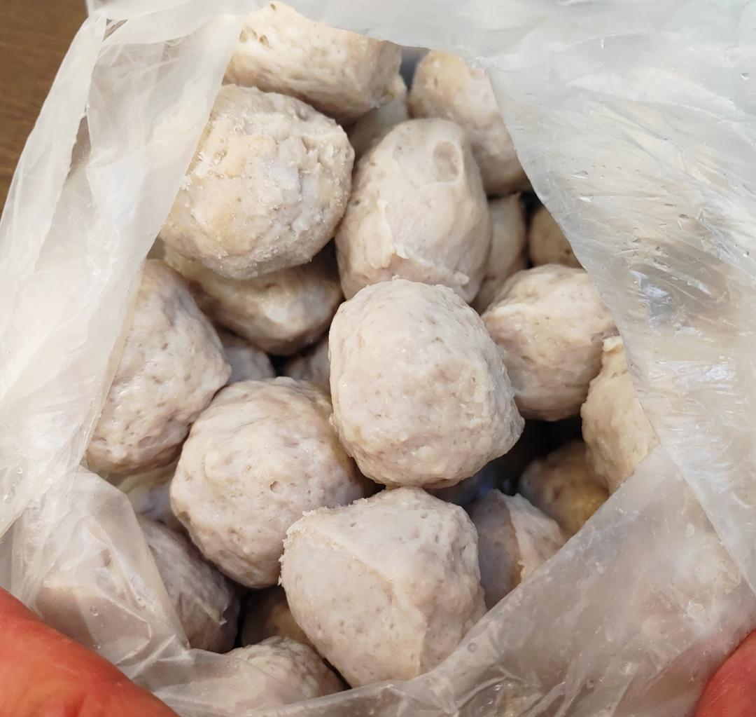 超级弹牙的自制贡丸