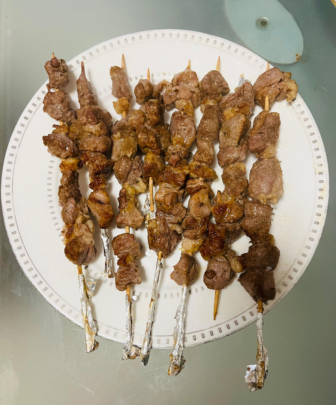 巨好吃的羊肉烤串（烤箱版）