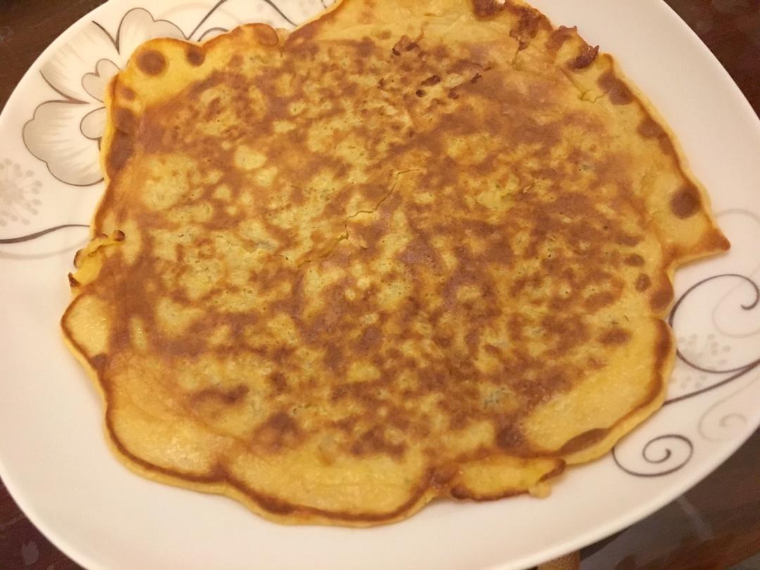 燕麦鸡蛋饼~快手早餐