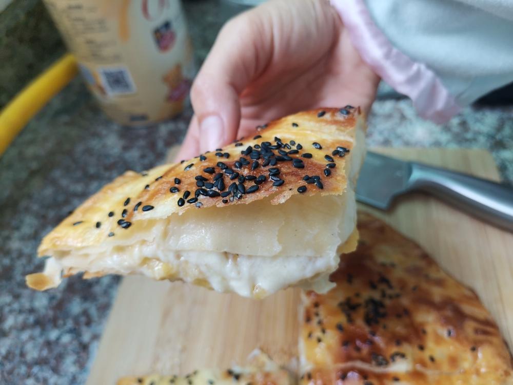 快手早餐手抓饼 香蕉派